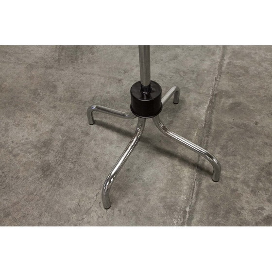 Image 1 of Vintage parrot coat rack in chrome plated metal, 1960