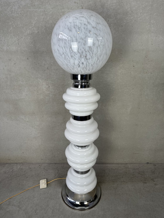 Image 1 of  Lampadaire XXL Murano de l'ère spatiale