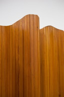 French wooden room divider, Jomain Baumann
