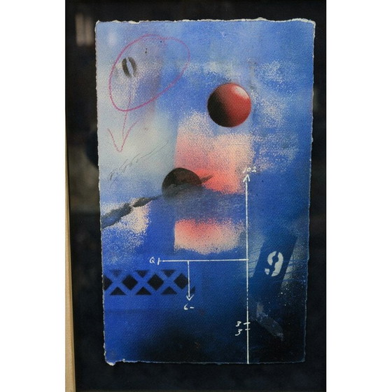 Image 1 of Vintage abstract composition by Eric Strömberg, Sweden