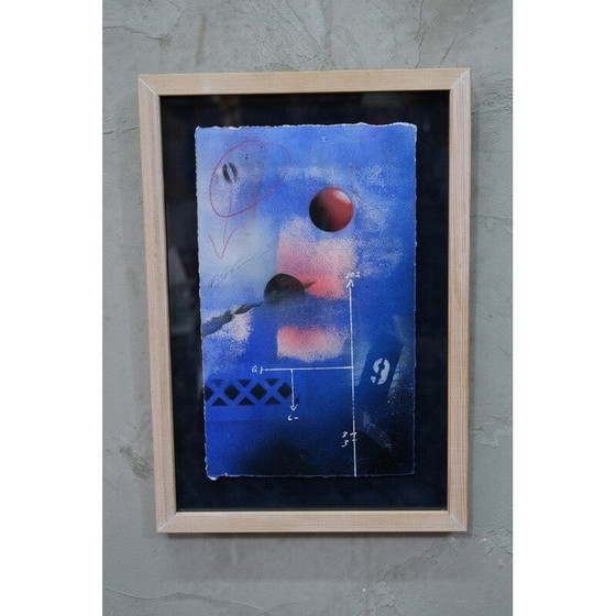 Image 1 of Vintage abstract composition by Eric Strömberg, Sweden