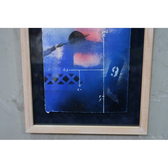 Image 1 of Vintage abstract composition by Eric Strömberg, Sweden