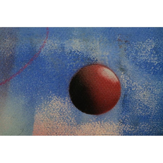 Image 1 of Vintage abstract composition by Eric Strömberg, Sweden