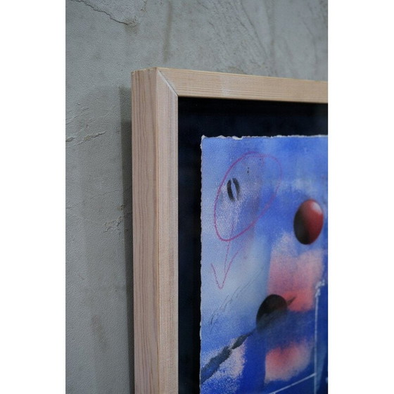 Image 1 of Vintage abstract composition by Eric Strömberg, Sweden