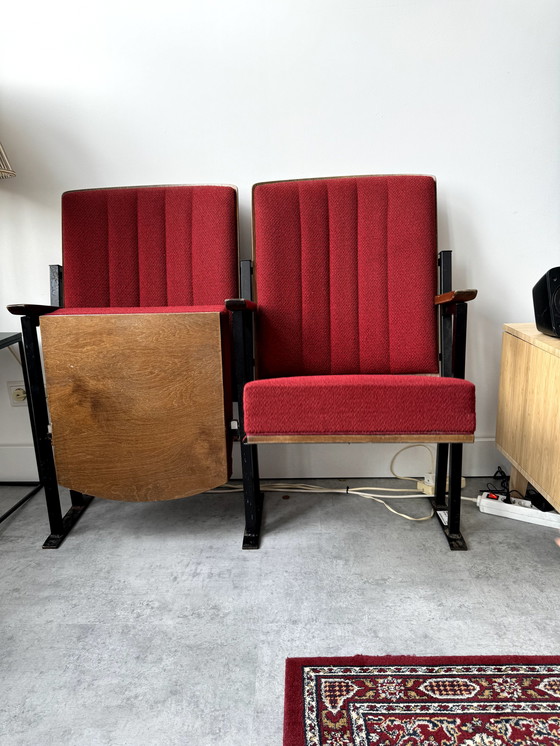 Image 1 of 2 chaises de cinéma vintage
