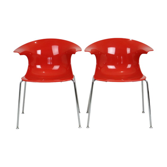 Image 1 of 2 Red Design Chairs Infiniti Loop Cow Horn