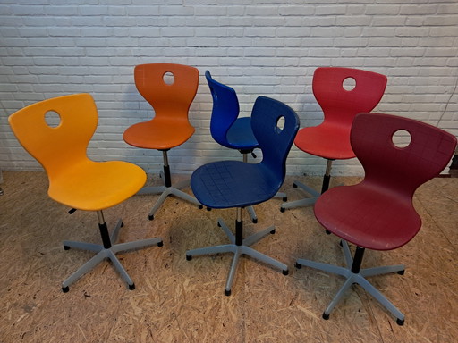 Set Of 6 Pantomove Chairs