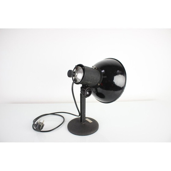 Image 1 of Vintage adjustable metal table lamp, Czechoslovakia 1950s