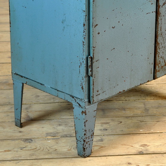 Image 1 of Industrial Iron Cabinet, 1960S