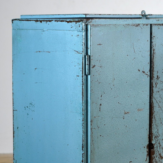 Image 1 of Industrial Iron Cabinet, 1960S