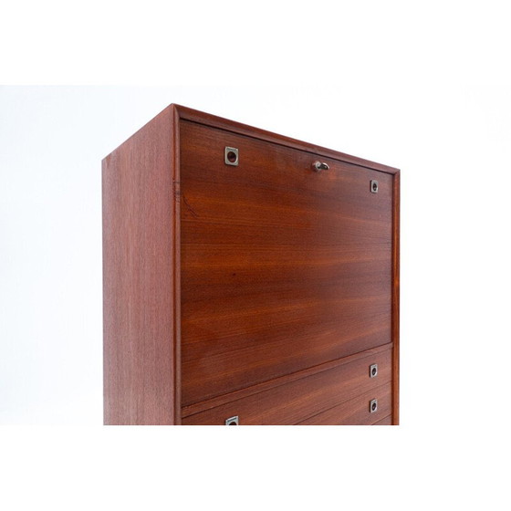 Image 1 of Scandinavian vintage wooden secretary by Arne Vodder, 1960