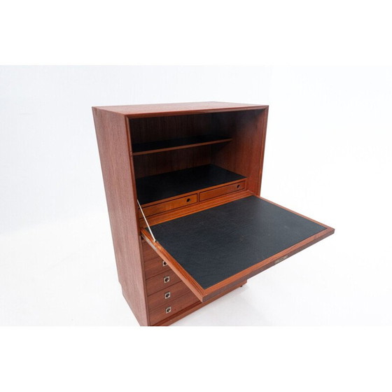 Image 1 of Scandinavian vintage wooden secretary by Arne Vodder, 1960