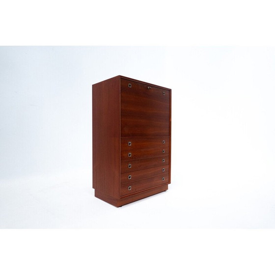 Image 1 of Scandinavian vintage wooden secretary by Arne Vodder, 1960