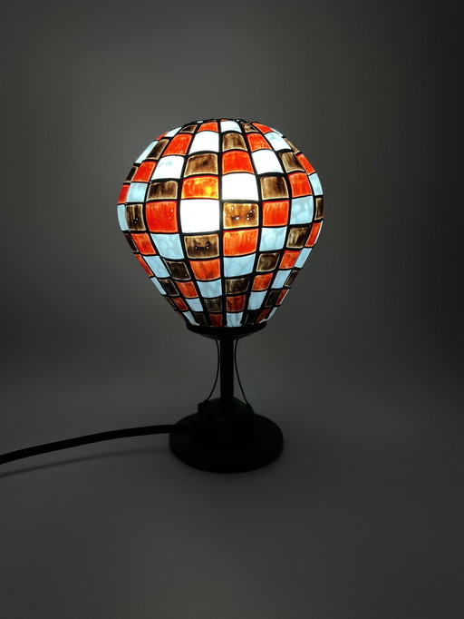 Montgolfière Tiffany Style Table Lamp