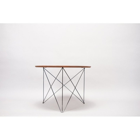 Image 1 of Tavolino da caffè vintage in legno e metallo per Achitect Furniture, Germania 1989