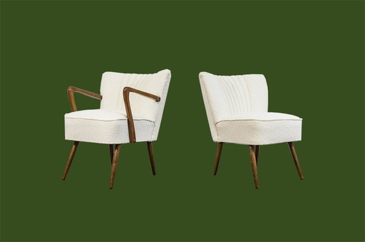 Pair Of Cocktail Chairs, Germany, 1950’S