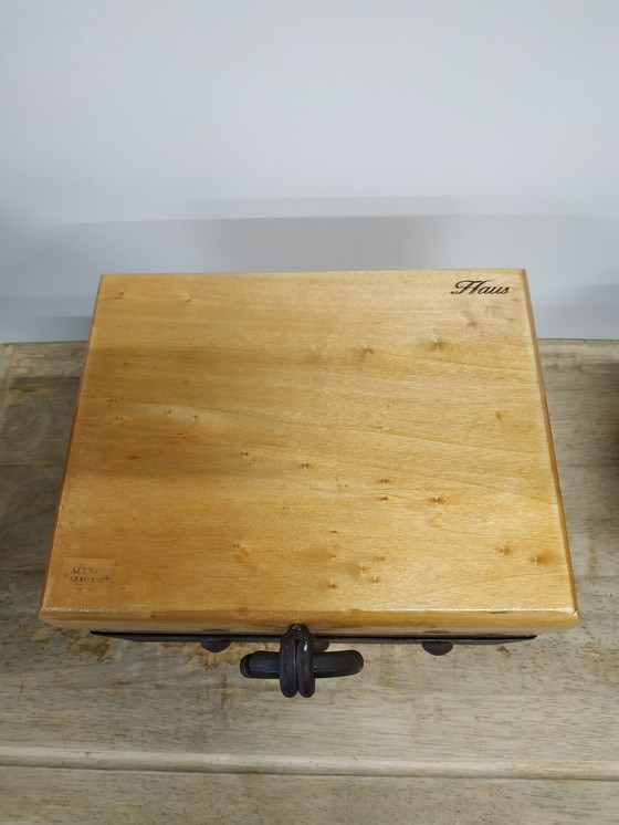 Image 1 of Set di scatole portaoggetti in stile casa messicana 