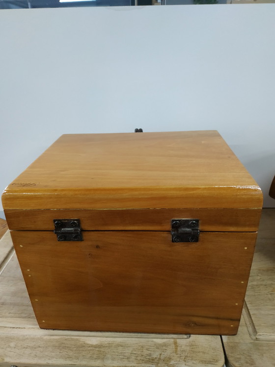 Image 1 of Set di scatole portaoggetti in stile casa messicana 