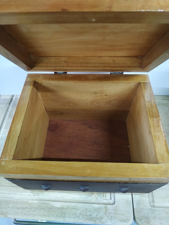 Image 1 of Set di scatole portaoggetti in stile casa messicana 