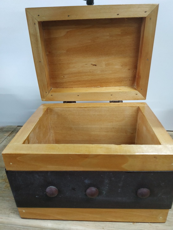 Image 1 of Set di scatole portaoggetti in stile casa messicana 