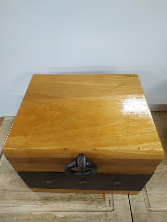 Image 1 of Set di scatole portaoggetti in stile casa messicana 