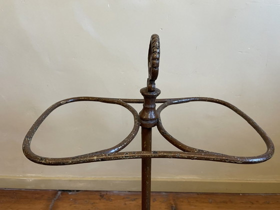 Image 1 of Antique Atmospheric Umbrella Stand Umbrella Stand French