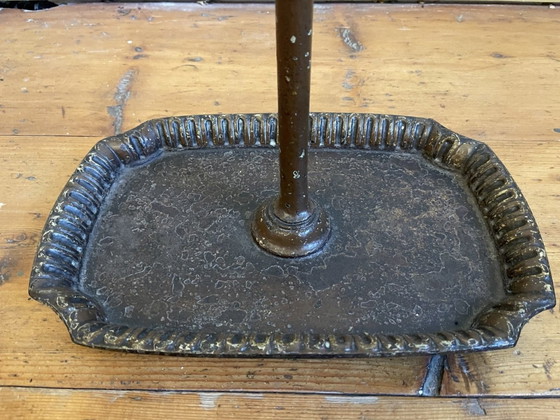 Image 1 of Antique Atmospheric Umbrella Stand Umbrella Stand French