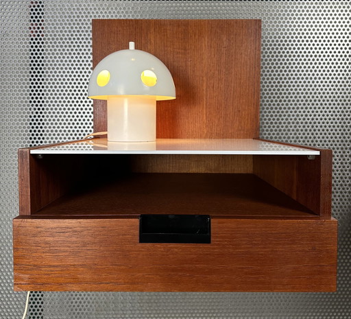 2X Vintage Pastoe Nightstand + Toilet Jacket - Cees Braakman