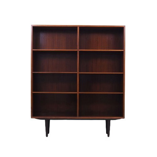 Mahogany Bookcase, Danish Design, 1970S, Production: Omann Jun