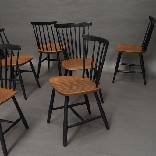 8x chaises de salle à manger danoises