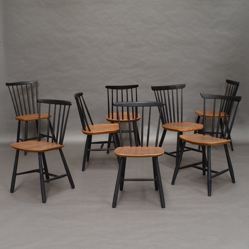 8x chaises de salle à manger danoises