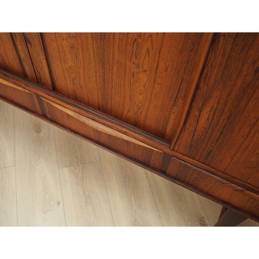 Vintage rosewood highboard by E.W. Bach, 1960s