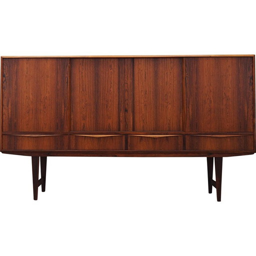 Vintage rosewood highboard by E.W. Bach, 1960s