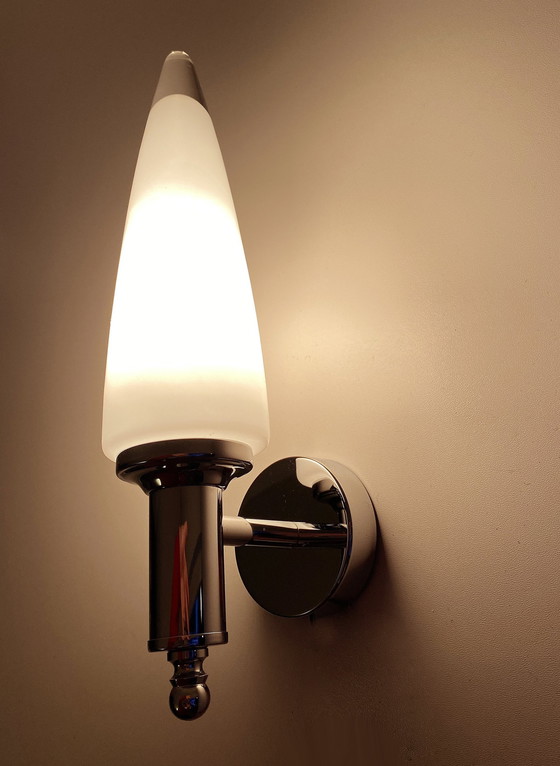 Image 1 of 3X Vintage Space Age Wall Lights