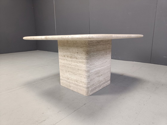 Image 1 of Travertine Coffee Table 1970S, Italy 