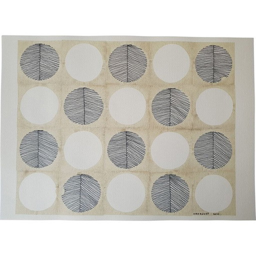 Acuarela sobre papel antiguo n. 555 Jérémie Iordanoff, 2010