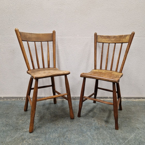 Image 1 of 2 Antique Chairs From Before 1900 Dressboy