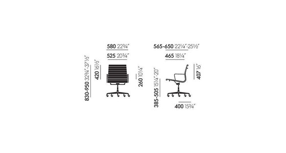 Image 1 of Vitra EA117 Office Chair