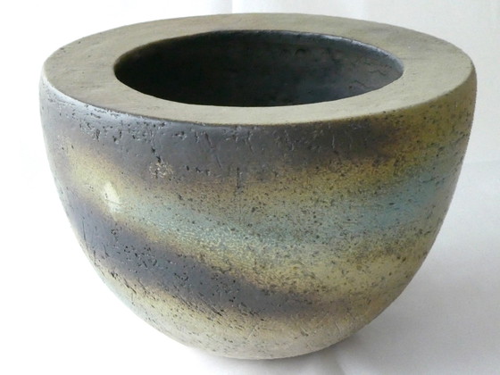 Image 1 of Hand-Formed Pottery Bowl