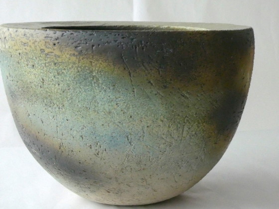 Image 1 of Hand-Formed Pottery Bowl