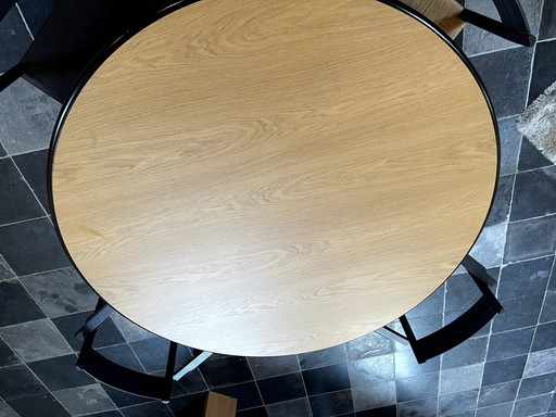 Wooden Round Table - Muller Van Severen