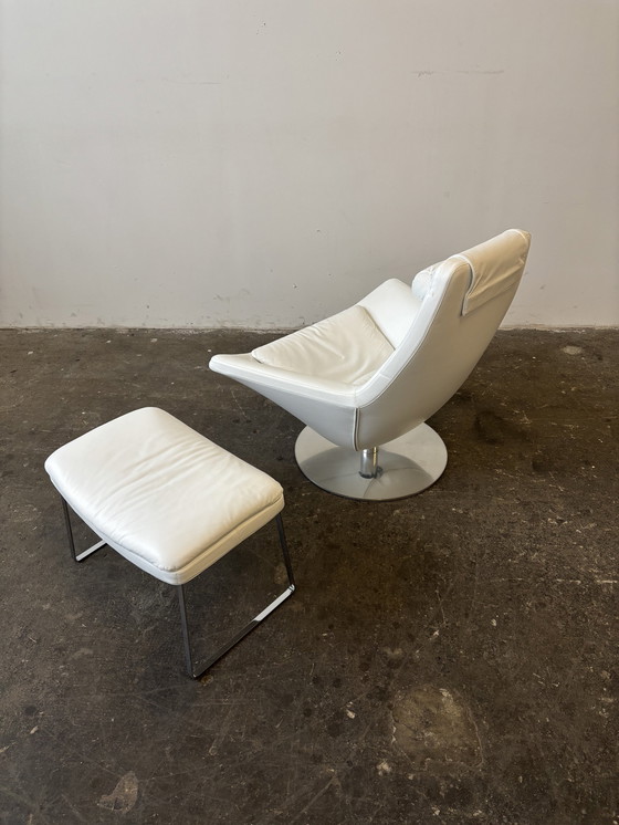 Image 1 of B&B Italia Designer Lounge Chair Leather