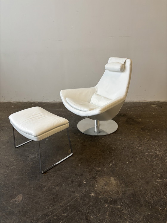 Image 1 of B&B Italia Designer Lounge Chair Leather