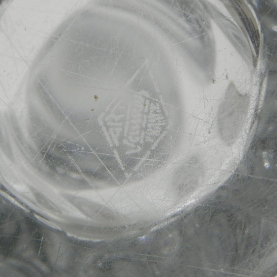 Image 1 of Jarrón de cristal Art Vannes, Francia, 27 cm de altura, años 50