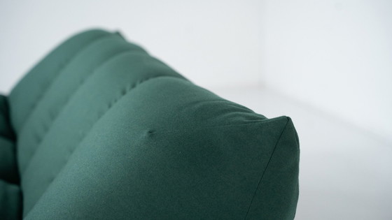 Image 1 of Mid-Century Modern Green Papillon Sofa By Giovannetti, Italy, 1970S