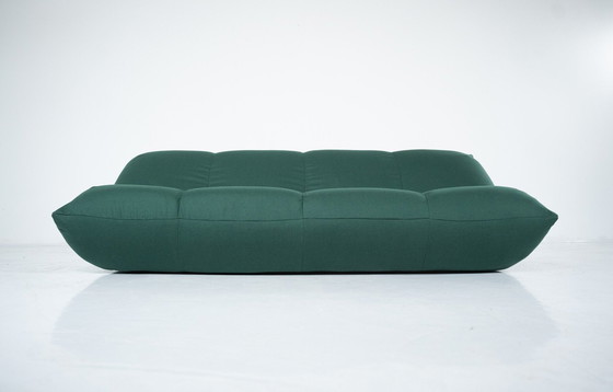 Image 1 of Mid-Century Modern Green Papillon Sofa By Giovannetti, Italy, 1970S