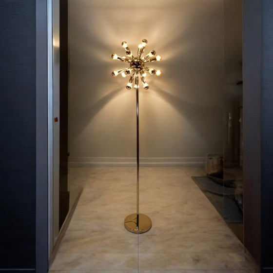 Image 1 of Leitmotiv Amsterdam- Floor Lamp Sputnik - Includes 40 Bulbs - Space Age Design