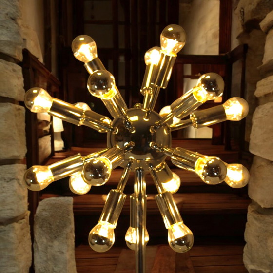 Image 1 of Leitmotiv Amsterdam- Floor Lamp Sputnik - Includes 40 Bulbs - Space Age Design