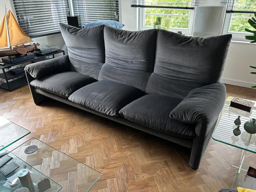 Cassina 675 Maralunga 3 Seater Sofa