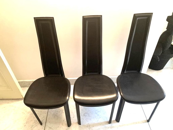 Image 1 of 6x Italian 'Elena B.' dining chairs by Quia